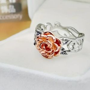 Vintage Golden Rose Ring